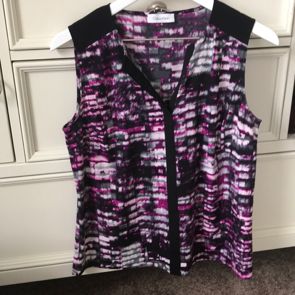 Calvin Klein Sleeveless Blouse